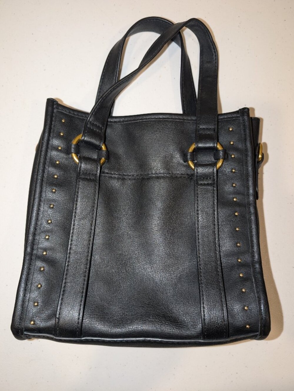 Universal Threads Black and Gold Shoulder Bag